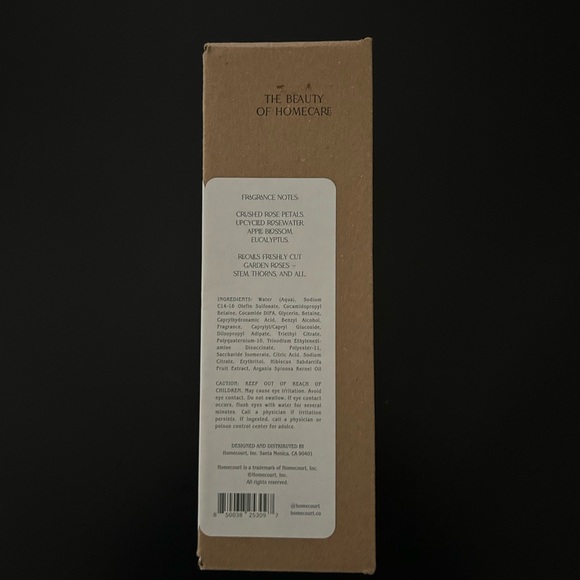 Homecourt Steeped Rose NIB Hand Wash 12 oz - Picture 3 of 3